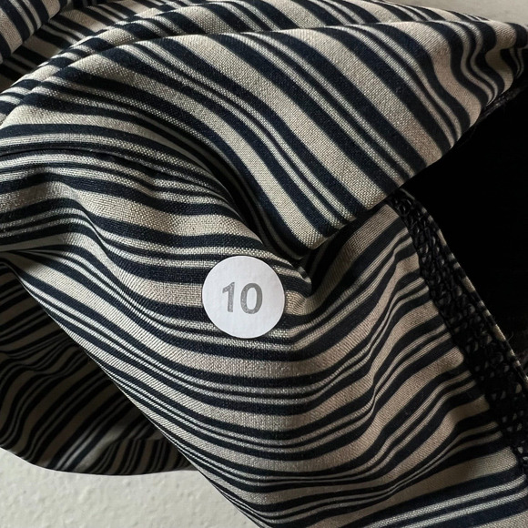 Lululemon Exhalation Pullover II Heathered Marled Gray Size 10 Crewneck Pockets - Picture 8 of 8